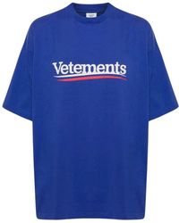 Vetements - Logo kampagnen t-shirt - Lyst
