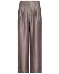 co'couture - Broeken ,Wijde Broeken - Lyst