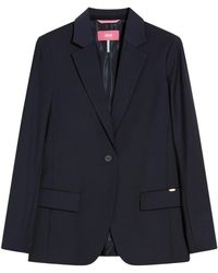 Cinque - Jassen ,Blauw ,Wol Business Blazer Met Enkele Knoopsluiting - Lyst