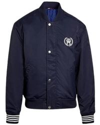 Tommy Hilfiger - Jassen ,Blauw ,Omkeerbaar Varsity Bomberjack - Lyst