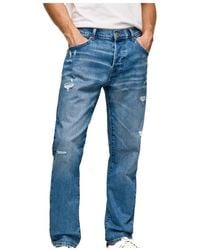 Pepe Jeans - Straight Fit Jeans - Lyst