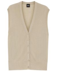 BOSS - Cardigans - Lyst