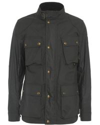Belstaff - Jassen ,Bruin ,Bruine Fieldmaster Jas Voor Mannen - Lyst