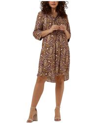 Dea Kudibal - Kleedjes ,Veelkleurig ,Bloemen Mini Jurk Kamille Ev - Lyst