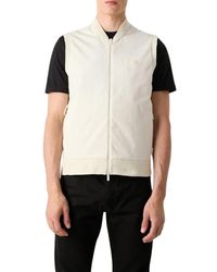 BOSS - Jassen ,Wit ,Polyester P-Imarlo Vest - Lyst