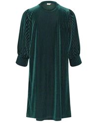 Kaffe - Gestreiftes kurzes kleid garten topiary - Lyst