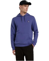 Dickies - Hoodies & Sweatvesten ,Blauw ,Katoen Oakport Hoodie - Lyst