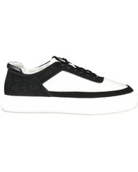 Calvin Klein - Leather Sneakers - Lyst