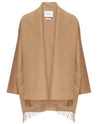 Max Mara - Jassen ,Bruin ,Cardigan Coat - Lyst
