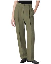 Blazé Milano - Broeken ,Groen ,Midday Sun Fox Pants - Lyst