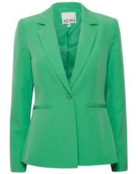 Ichi - Jassen ,Groen ,Ihlexi Bl Jas - Lyst