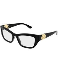 Gucci - Modieuze Bril Met Zwart Montuur - Lyst