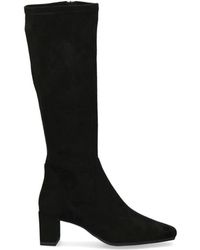 Caprice - Schwarze geschlossene stiefeletten für frauen - Lyst
