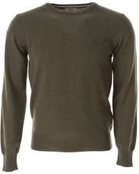 Brooksfield - Round-Neck Knitwear - Lyst