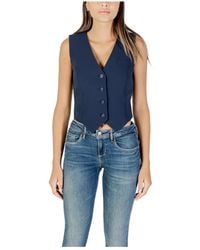 Guess - Vests - Lyst