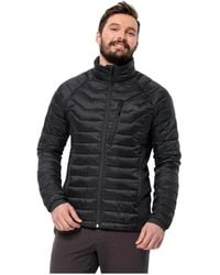 Jack Wolfskin - Schwarze Blouson Jacke - Lyst