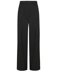 Momoní - Kyoto weite wollhose mit weitem bein - Lyst