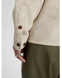 Anerkjendt - Jassen ,Wit ,Veelzijdig Overshirt - Lyst