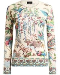 Etro - Round-Neck Knitwear - Lyst