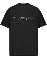 flâneur - Schwarzes Objekte Grafik T-Shirt - Lyst