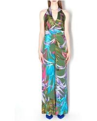 Kaos - Jumpsuits & Playsuits ,Groen ,Satijn Jumpsuits - Lyst