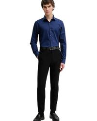 Calvin Klein - Slim Cotton Stretch Non-Iron Shirt - Lyst