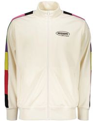 Palm Angels - Techno fabric sweatshirt mit streifen - Lyst