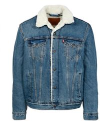 Levi's - Jassen ,Blauw ,Denim Denim Jacket - Lyst