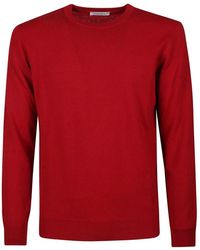 Kangra - Feiner Wollpullover Mit Rundhalsausschnitt - Lyst