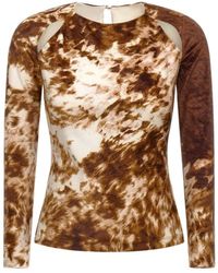 Roberto Cavalli - Long Sleeve Tops - Lyst
