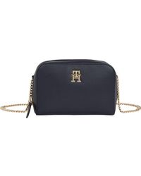 Tommy Hilfiger - Blaue crossbody-tasche für frauen - Lyst