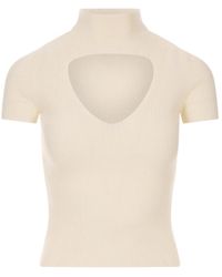 DIESEL - Truien & Vesten ,Wit ,Wol- Top - Lyst