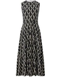 Max Mara - Kleedjes ,Zwart ,Katoen Maxi Jurken - Lyst