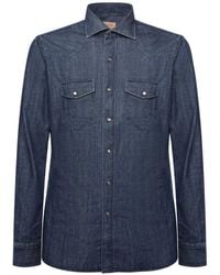Borriello - Denim Shirts - Lyst