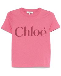 Chloé - T-Shirts - Lyst