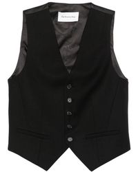 Frankie Shop - Front Button V-Neck Vest - Lyst