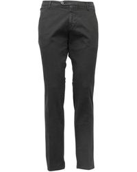 Roy Rogers - Broeken ,Zwart ,Katoen New Rolf Pants - Lyst