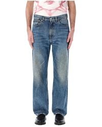 Our Legacy - Vintage Stain Wash Wide Leg Jeans - Lyst