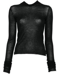 Rick Owens - Round-Neck Knitwear - Lyst