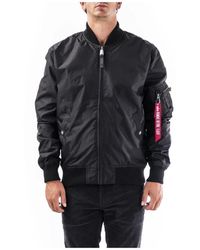 Alpha Industries - Jassen ,Zwart ,Jasje - Lyst