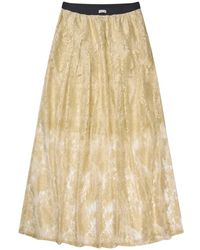 Munthe - Rokken ,Geel ,Polyester Latosha Rok - Lyst