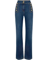 Elisabetta Franchi - Flared Jeans - Lyst