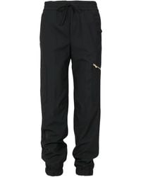 Semicouture - Broeken ,Zwart ,Wol Trainingsbroeken - Lyst