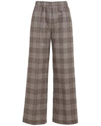 Aspesi - Wide Trousers - Lyst
