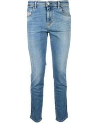 DIESEL - Katoenmix Stretch Jeans - Lyst