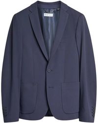 Antony Morato - Kostuums ,Blauw ,Rad Slim-Fit Jacket - Lyst