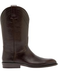 Buttero - Baio Mid-Calf Boot - Lyst