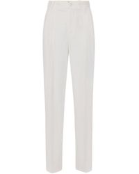 Elisabetta Franchi - Slim-Fit Trousers - Lyst