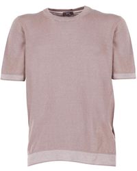 Peserico - Round-Neck Knitwear - Lyst