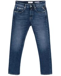 Replay - Grover Straight-Fit Jeans - Lyst